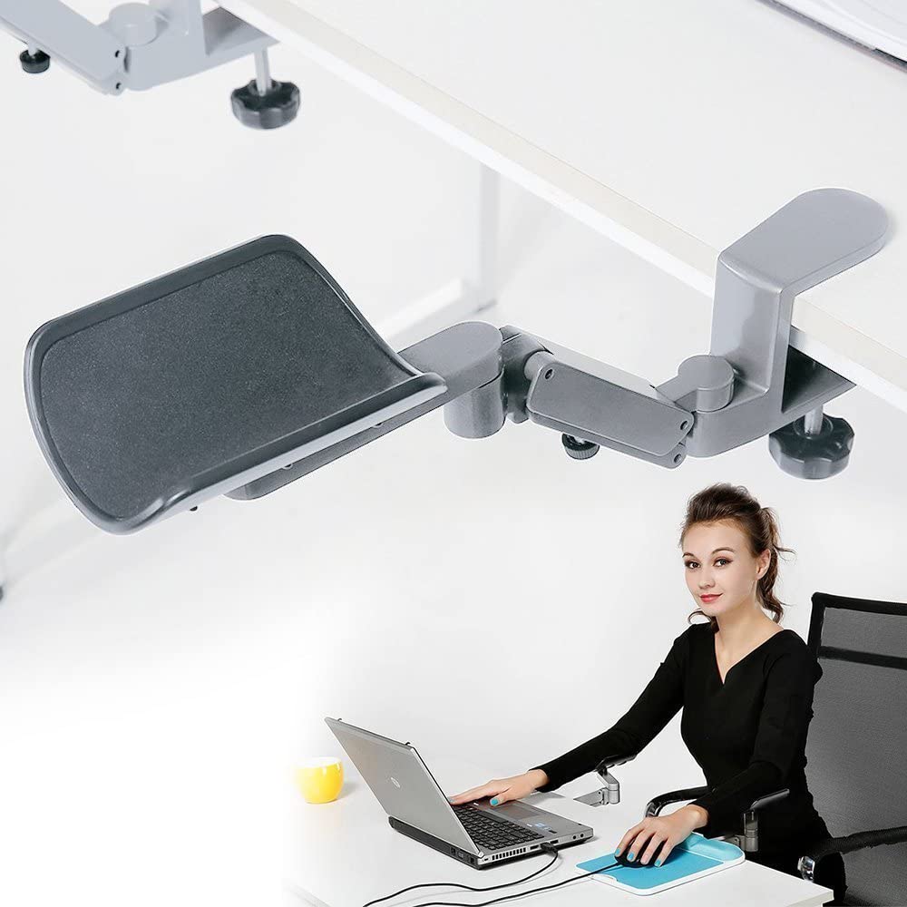 ErgoRest - Ergonomic Rotating Forearm Desk Support