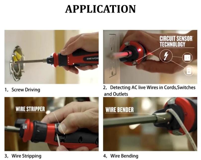 DrivePro - Multifunctional Rechargeable Cordless Screwdriver