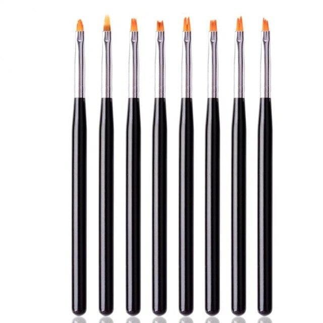 FloraPen - Chic Flower Petal Nail Art Brush Pen Set