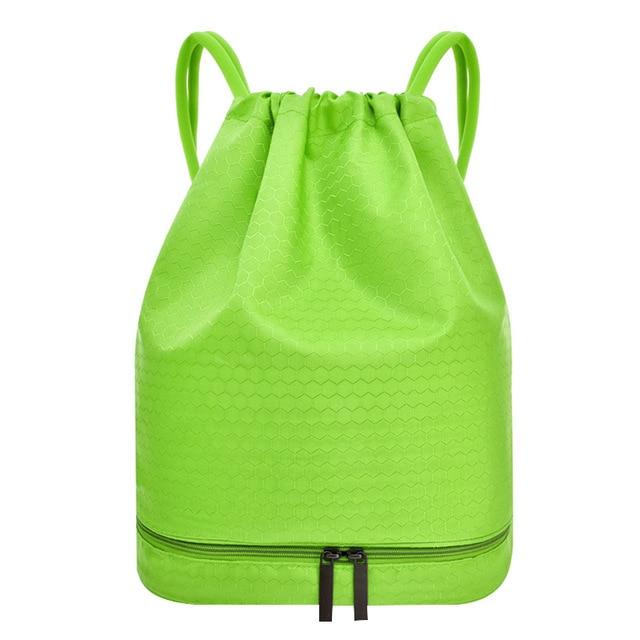 SportyBag - Wet and Dry Drawstring Sports Backpack