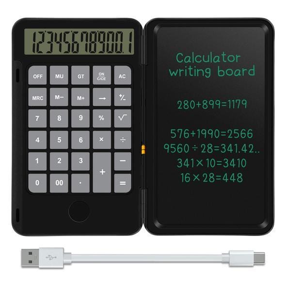 CalcuPad - Calculator With Integrated Smart LCD Notepad