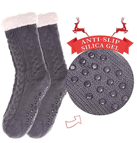 Ultra-Plush Non-Slip Slipper Socks