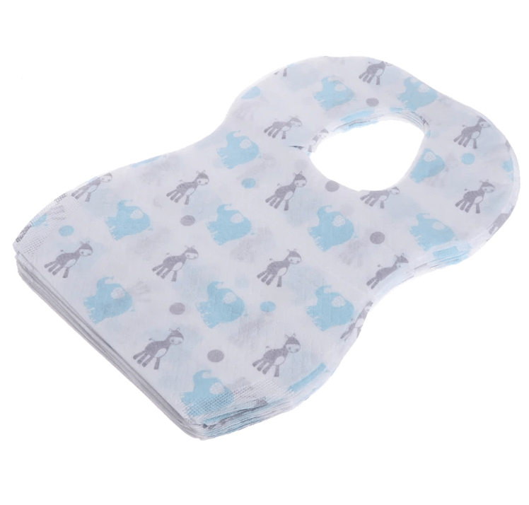 BibToGo - Spill Proof Disposable Baby Bibs (10pcs Pack)