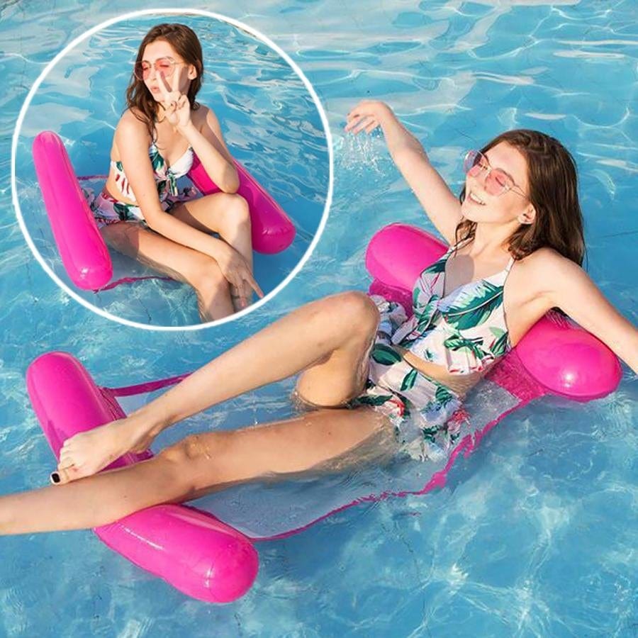 PoolLounger - Inflatable Water Hammock