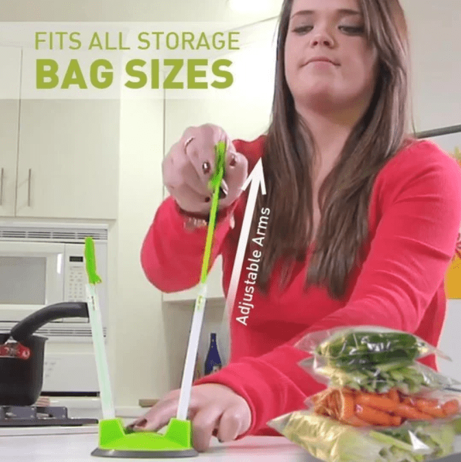 BaggyRack - Hands-Free Bag Holder