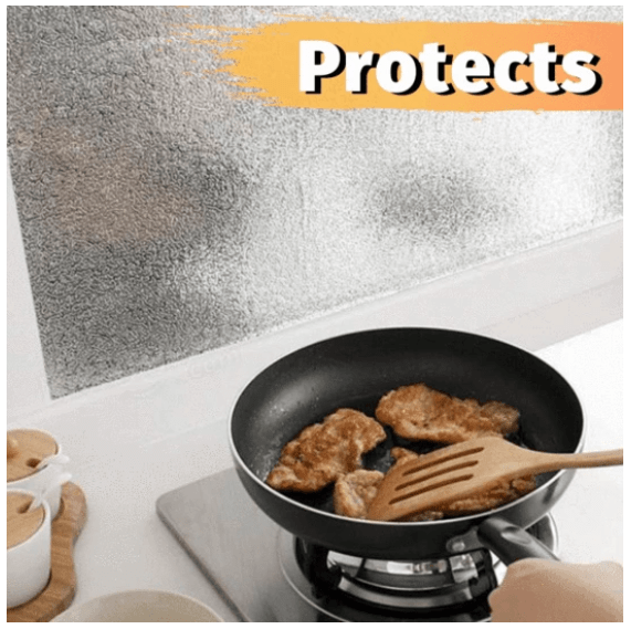 Kitchen Oil-proof Aluminum Sticker