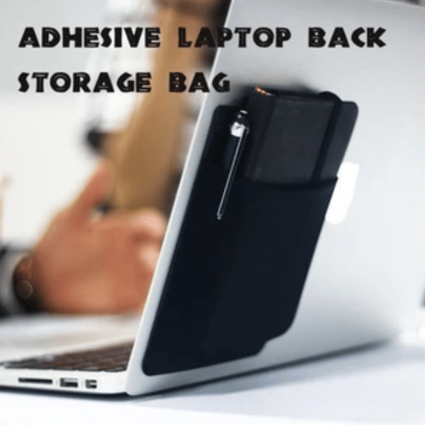 LapPocket - Adhesive Laptop Back Storage Bag