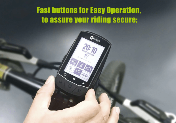 Smart Cyclometer with GPS Navigation
