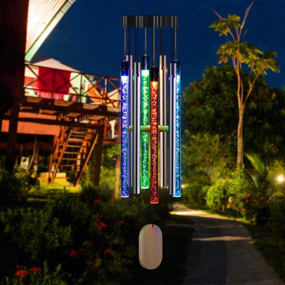 ChimeMagic - Solar Powered LED Windchimes