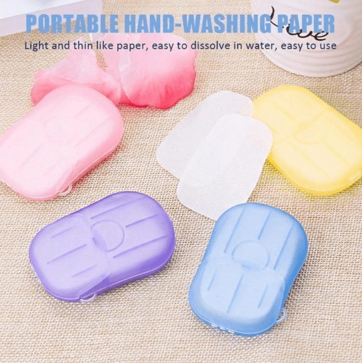 PaperWash - Portable Disinfecting Paper Soap Strips