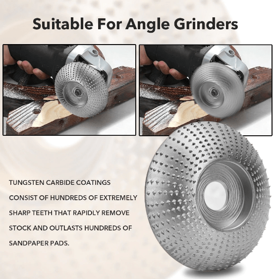 WoodShaper - Woodcarving Shaping Disc