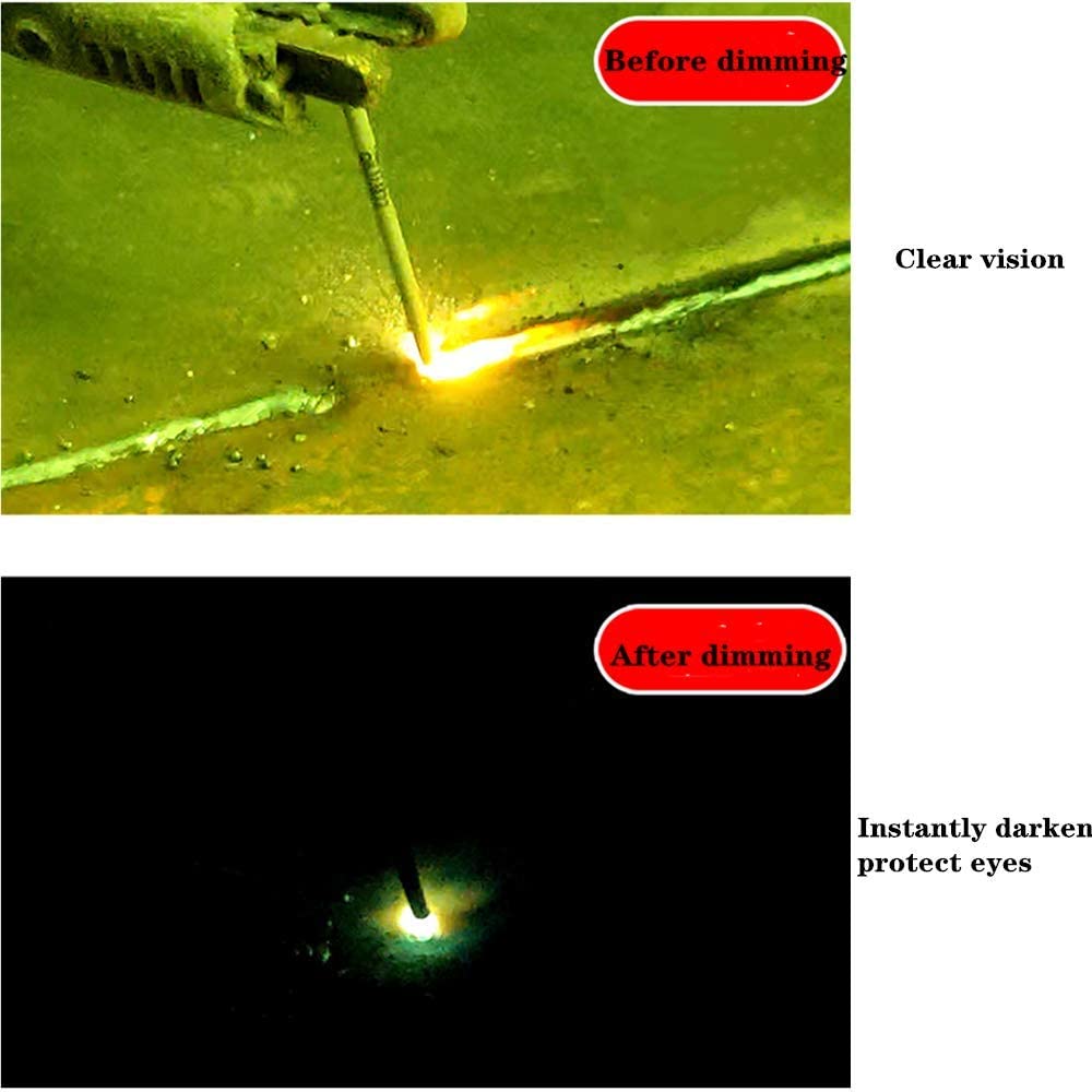 InstaDim - Auto Darkening Welding Glasses