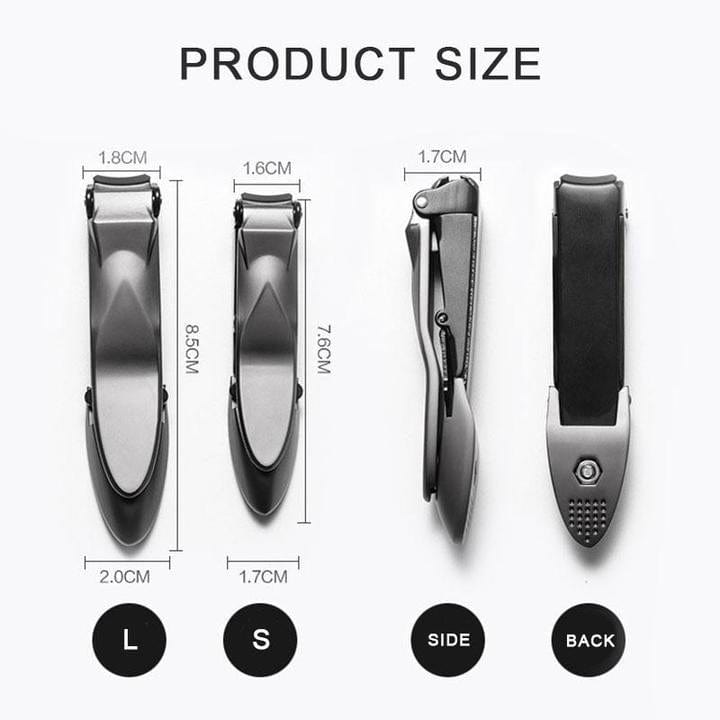 CleanTrim - Mess-Free Anti-Splash Nail Clippers