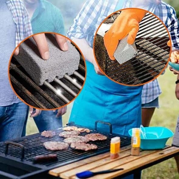 GlossyGrill - Safe and Easy Grill Cleaning Block