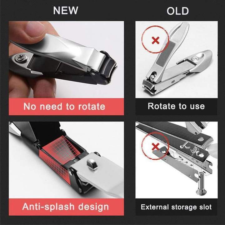 CleanTrim - Mess-Free Anti-Splash Nail Clippers