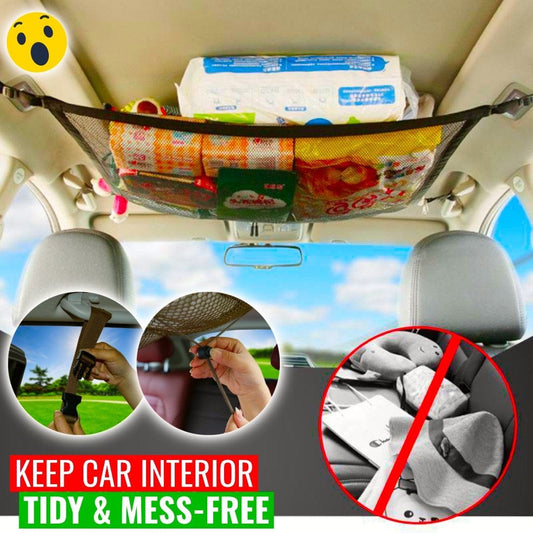 CarWeb - Portable Car Ceiling Space Saver Storage Net