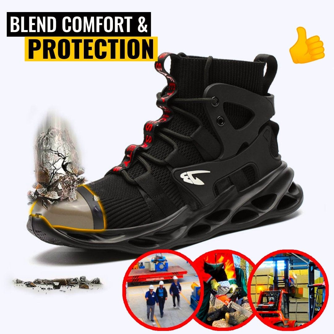 Steelstep - Steel Toe Safety Work Boots