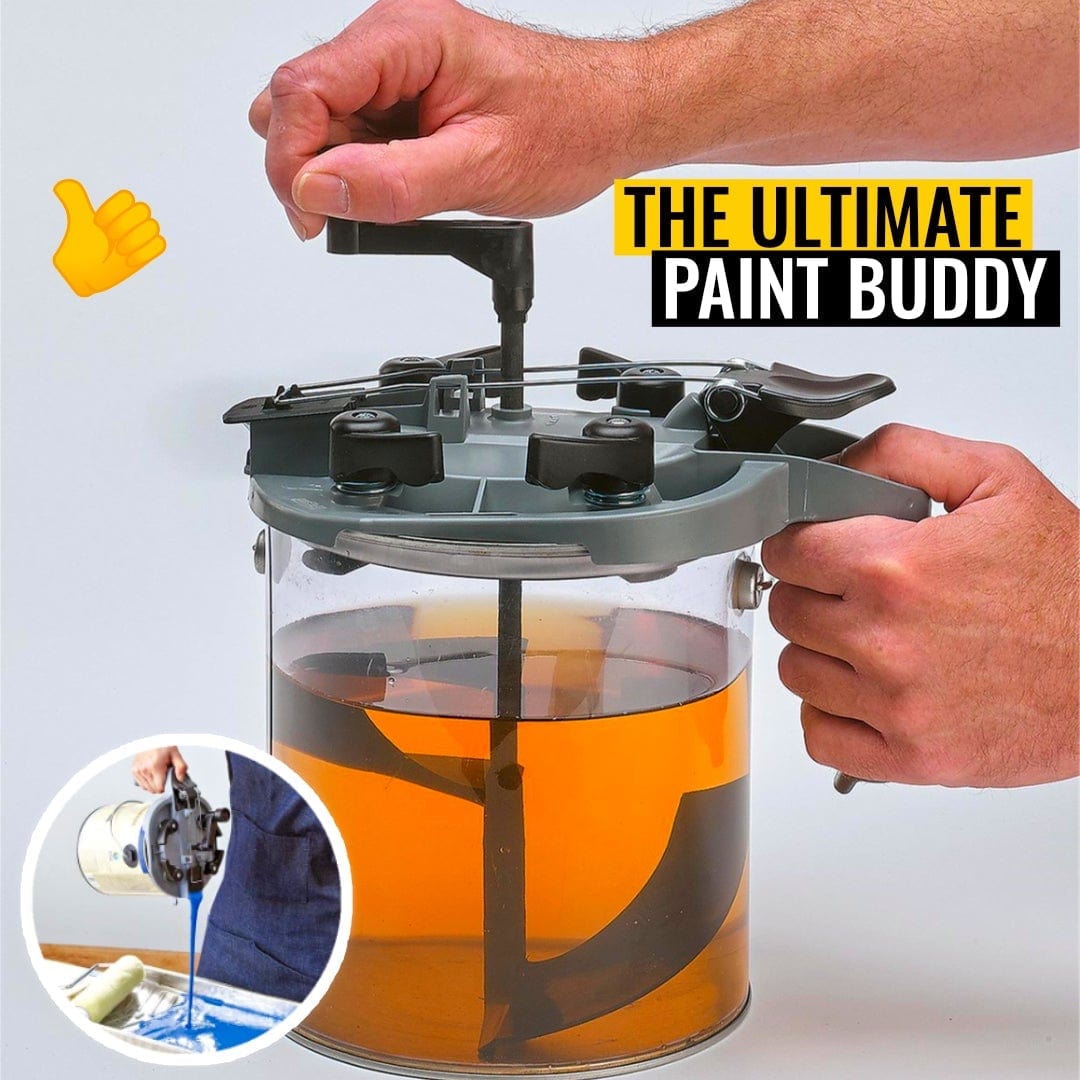 PaintMate - Easy Mix and Pour Paint Can Cover