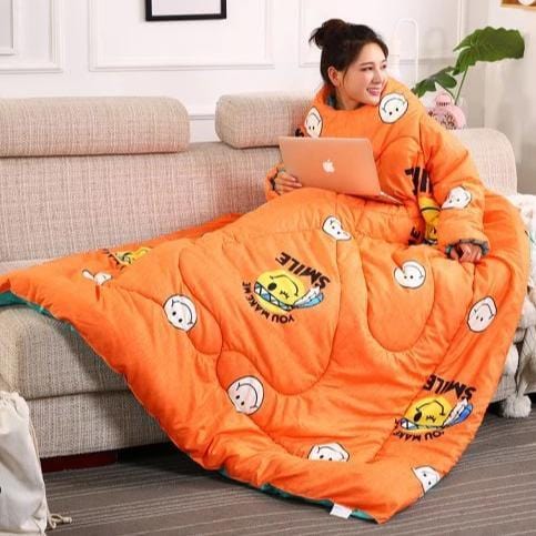 Wearablanket - Wearable Lazy Quilt with Sleeves
