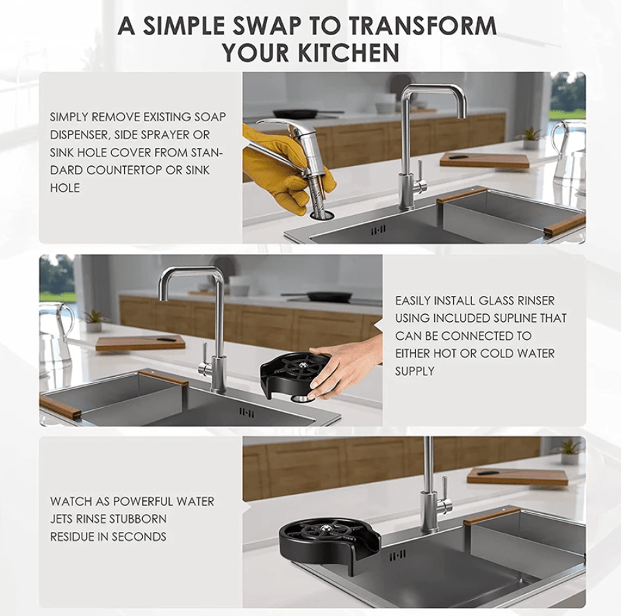 Faucet Glass Rinser