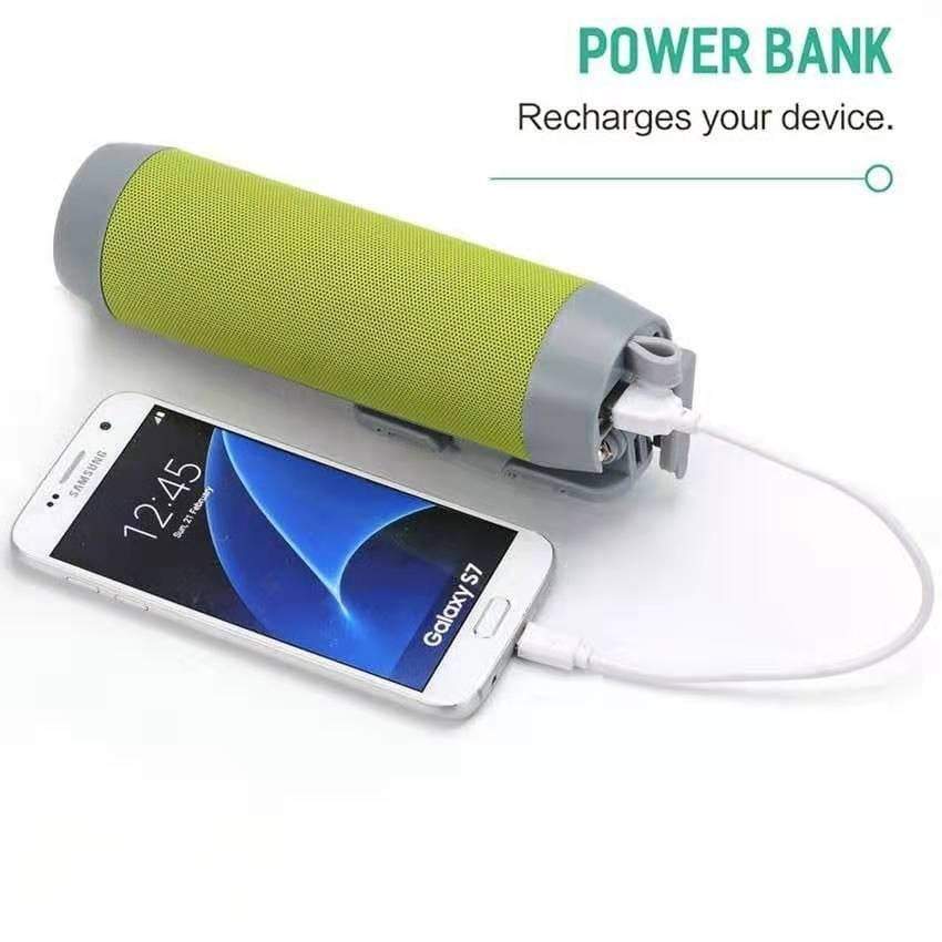 Smart Can - Multifunctional Wireless Speaker, Power Bank, Selfie Stick and Phone Mount