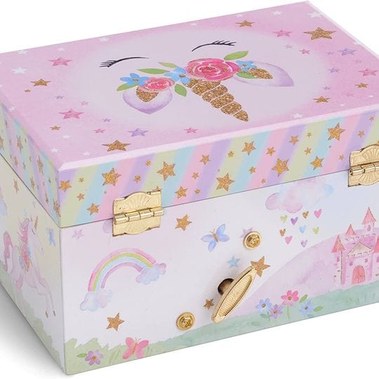 Girl's Musical Jewelry Storage Box