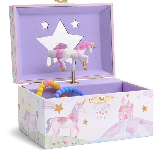 Girl's Musical Jewelry Storage Box