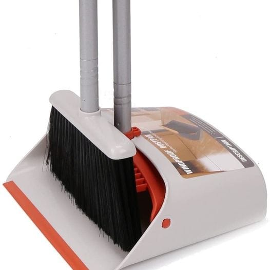 Broom and Dustpan Combo Set