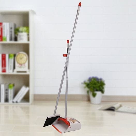 Broom and Dustpan Combo Set