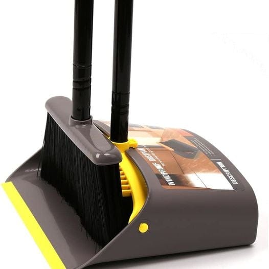 Broom and Dustpan Combo Set