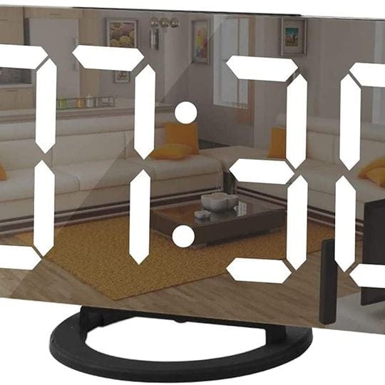 Mirror Digital Alarm Clock