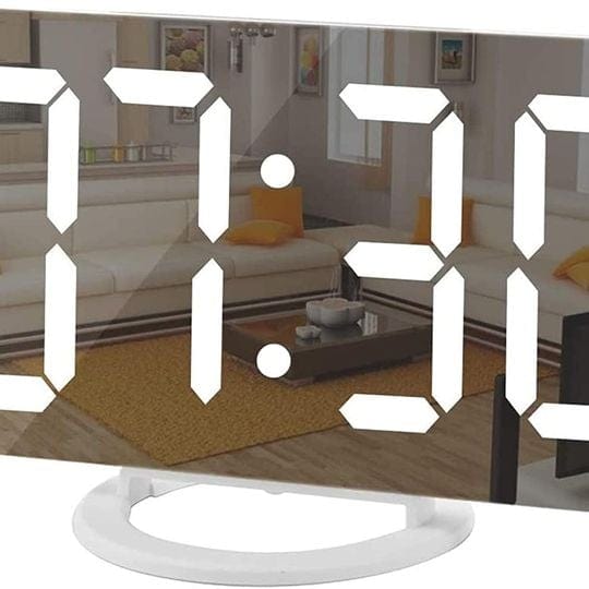 Mirror Digital Alarm Clock