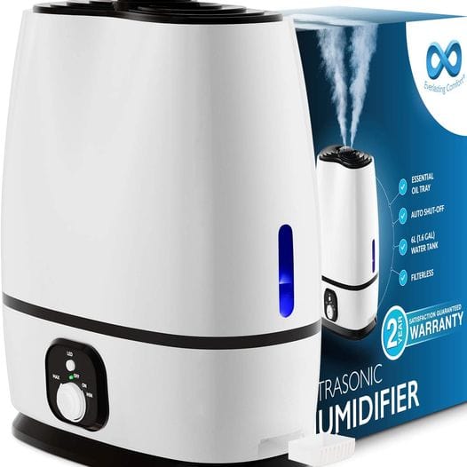 Cool Mist Humidifier for Bedroom