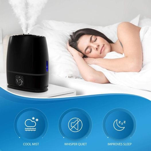 Cool Mist Humidifier for Bedroom