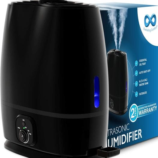 Cool Mist Humidifier for Bedroom