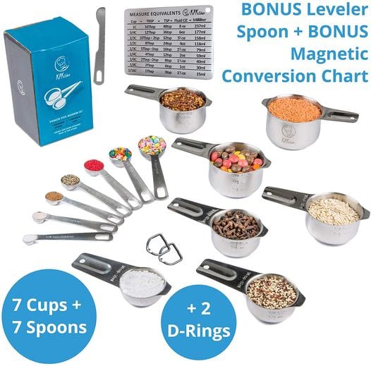 Measuring Cups and Spoons Set