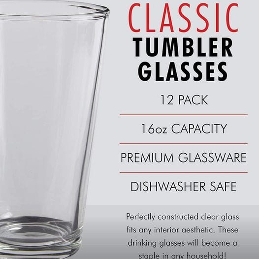 12 Pack – All Purpose Drinking Tumblers