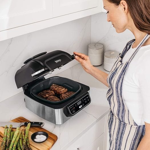 5-in-1 Indoor Electric Countertop Grill