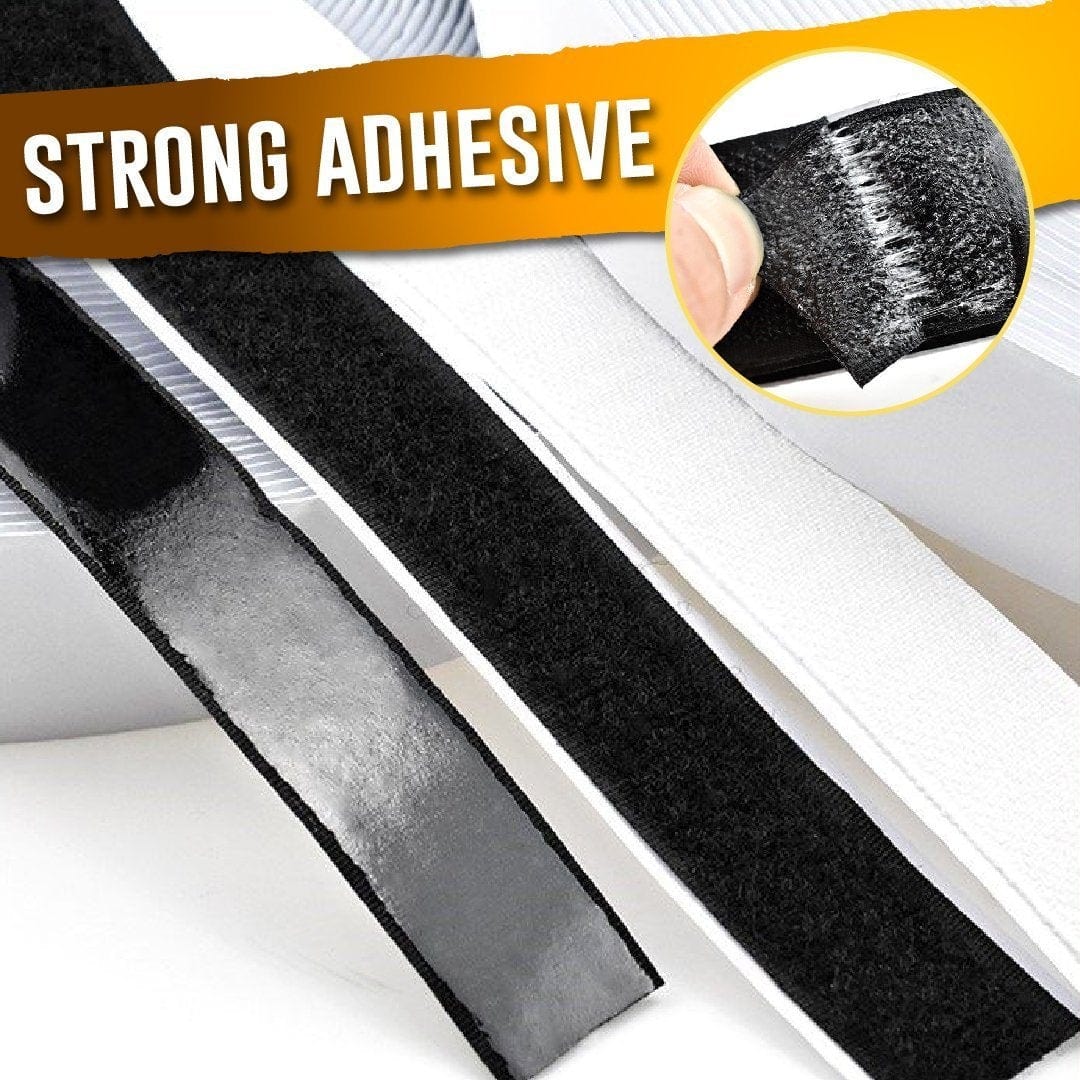 StickOn - Self Adhesive Hook & Loop Fastener Sticker Strip