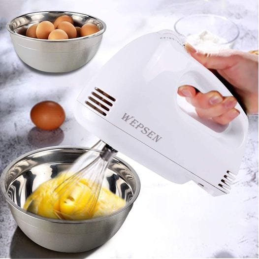 Electric Hand Mixer Mixing Bowls Set