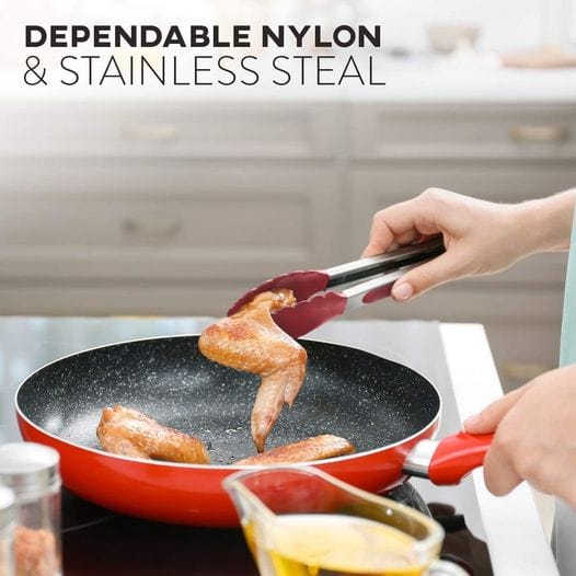 24 Nylon and Stainless Steel Utensil Set