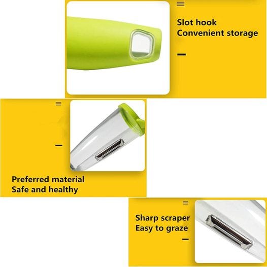 Multifunction Peeler With Storage