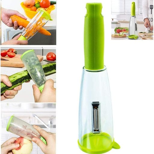 Multifunction Peeler With Storage