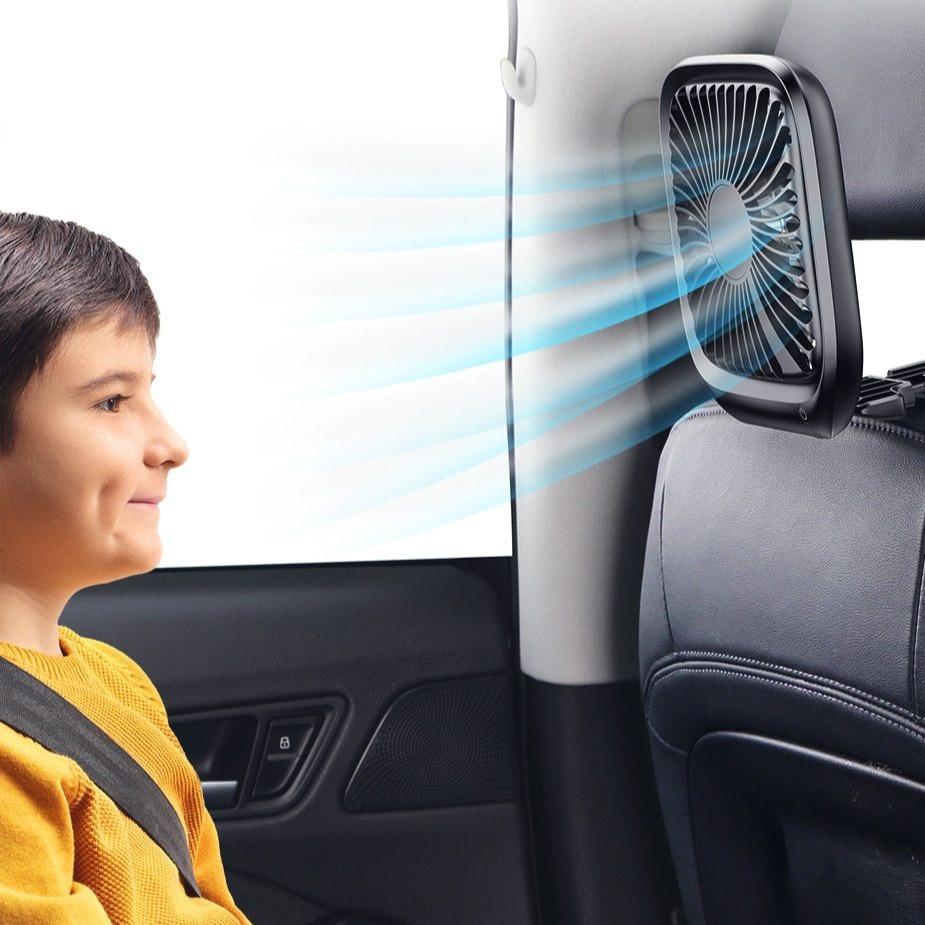 Backseat Cooler - Foldable Car Backseat Cooler Fan