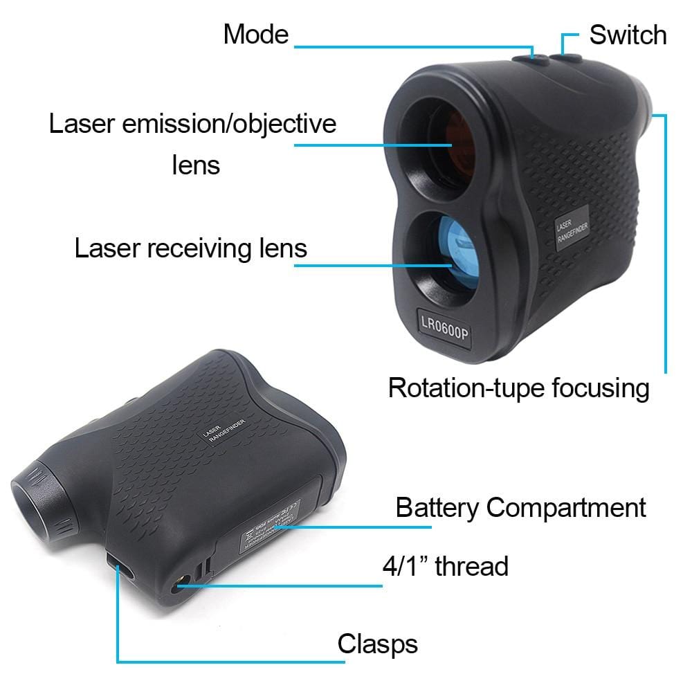 AcuLaser Golf Rangefinder Telescope