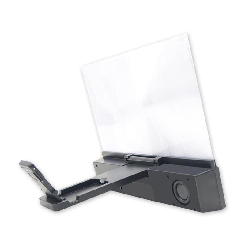 ScreenPal - 12 Inch Screen Magnifier With Bluetooth Speaker & Lazy Mount Bracket