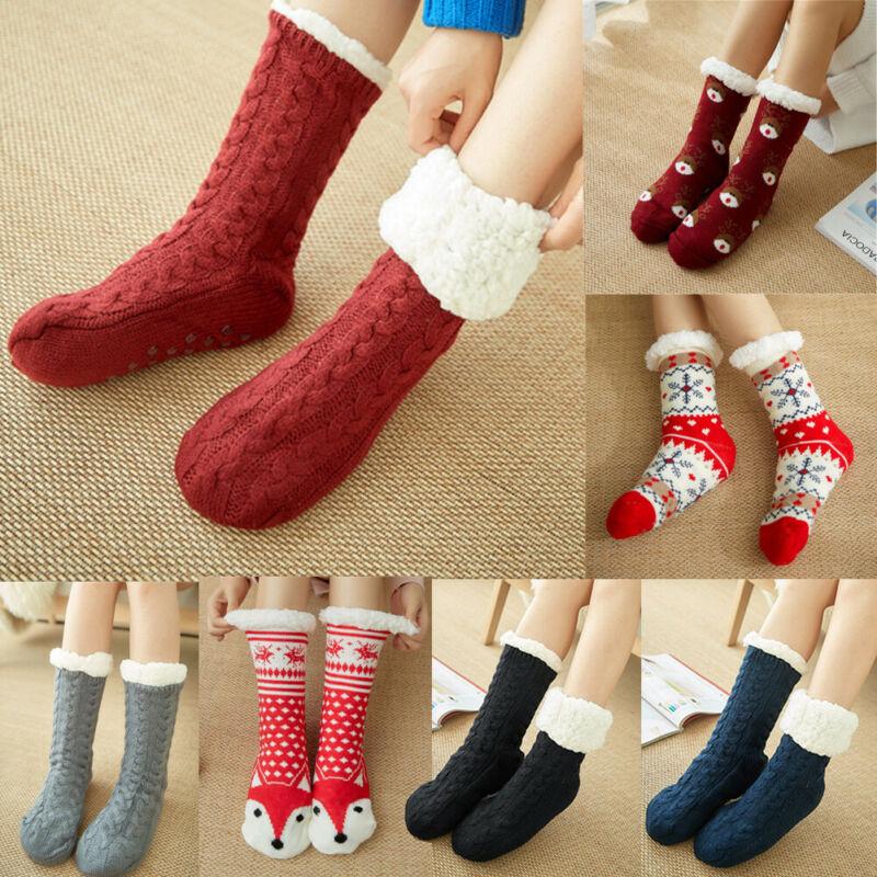 Ultra-Plush Non-Slip Slipper Socks