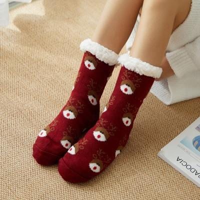 Ultra-Plush Non-Slip Slipper Socks