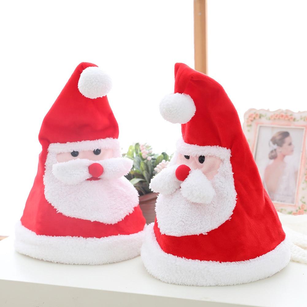 Lighted Dancing & Singing Santa Hat