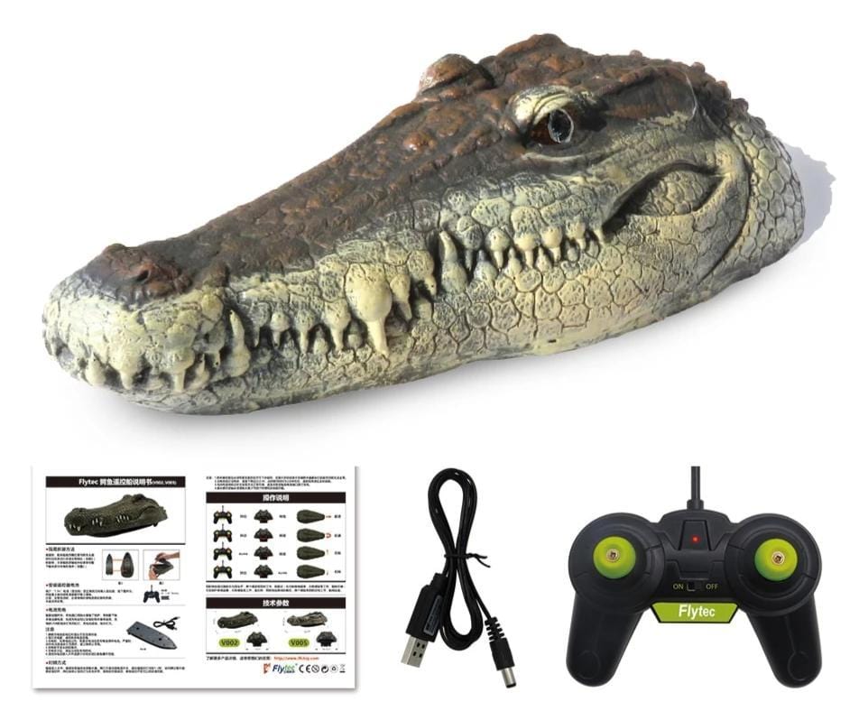 Crocodile Head Remote Control  Boat